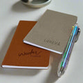 Two Notebooks & Multicolored Pen