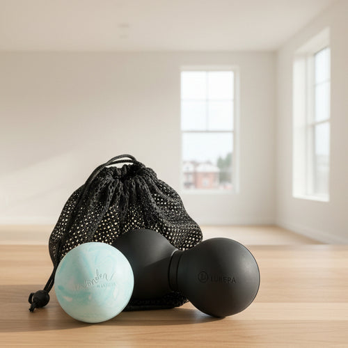 Ensemble de boule de massage en caoutchouc naturel