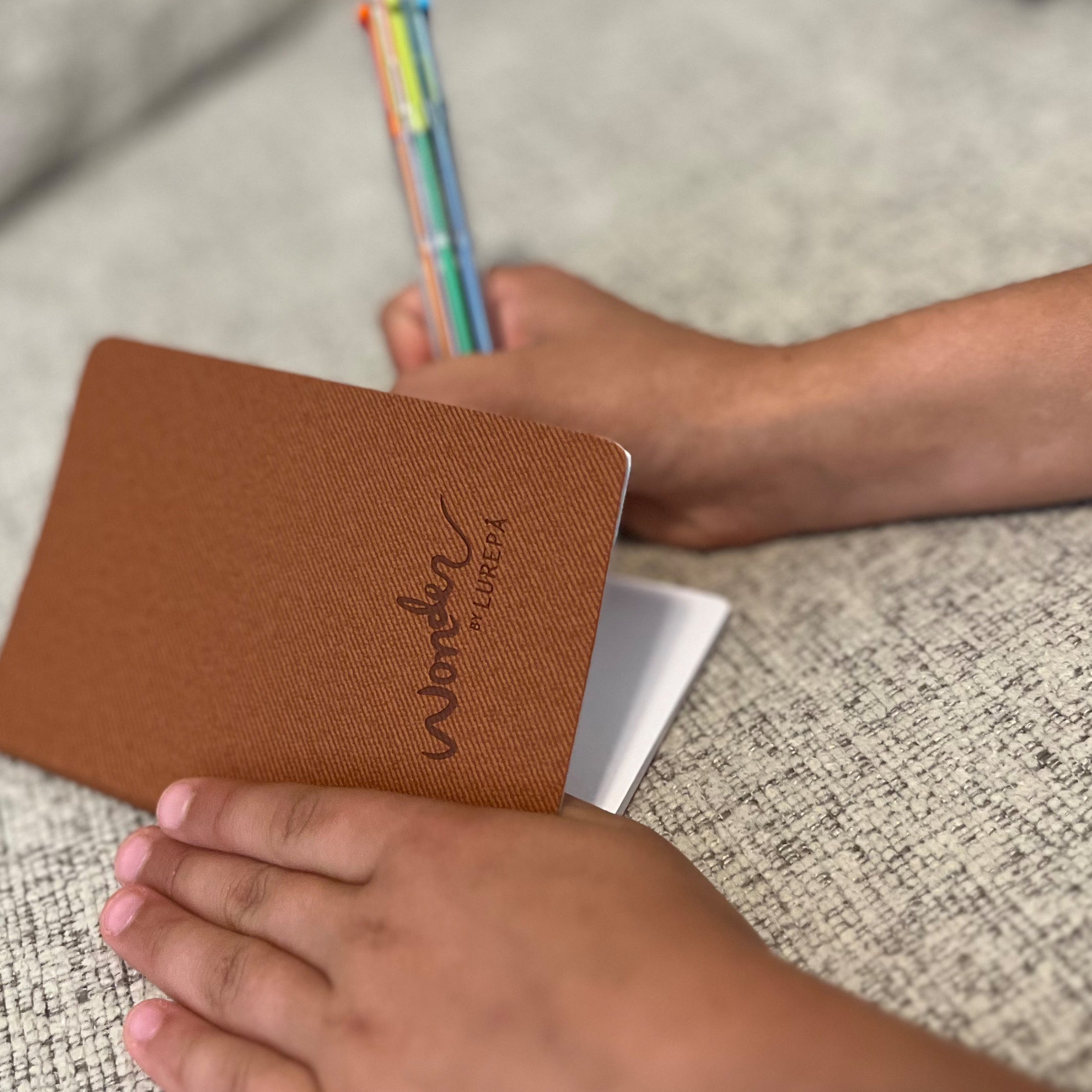 Two Notebooks & Multicolored Pen